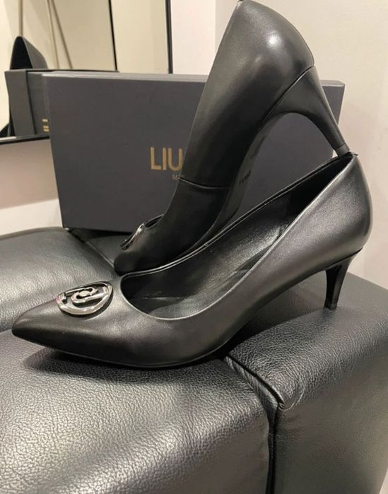 Czółenka szpilki Katia 39 czarne Liu Jo