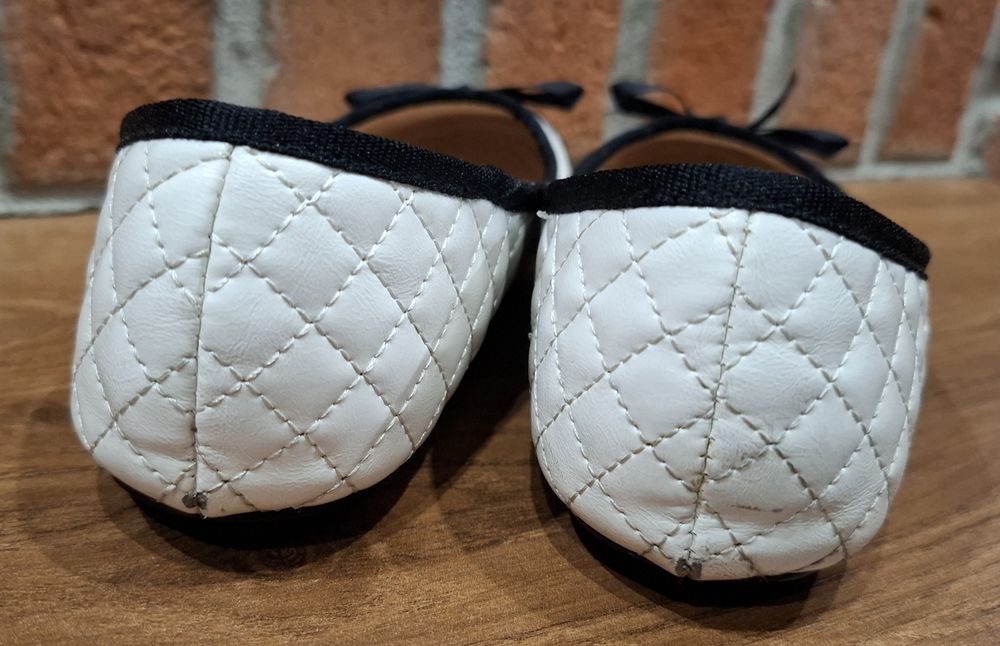 Baleriny Jenny fairy białe R. 38 / 24 cm