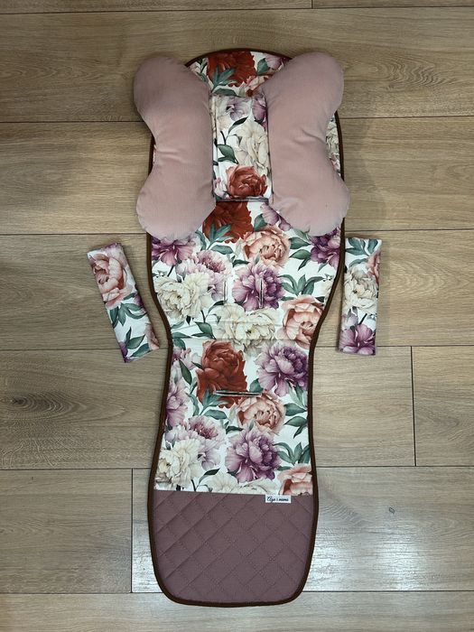 Wkładka + poduszka + ochroniacze do wózka