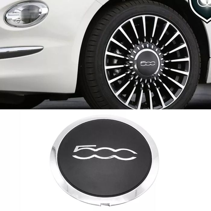 Centro jante fiat 500 de 133mm Novo