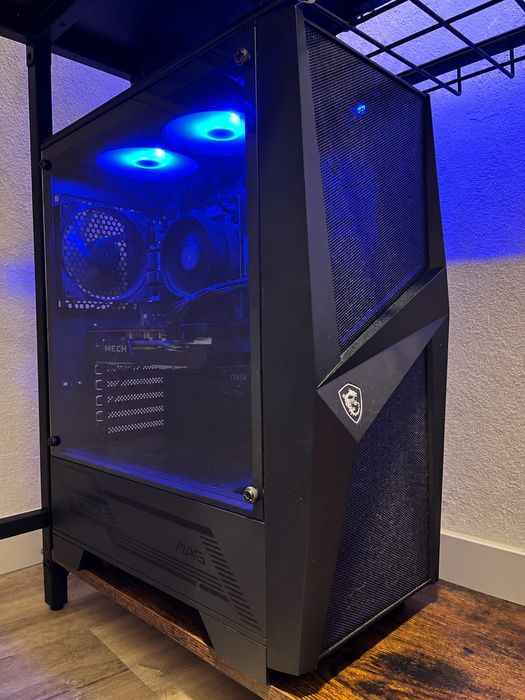 PC Gaming Ryzen 5 / RX 6600 + Monitor ASUS 27”