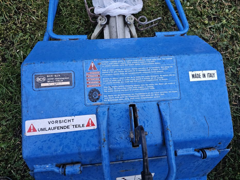 Glebogryzarka/dzik/traktorek jednoosiowy BCS 205 ZESTAW!! stan BDB