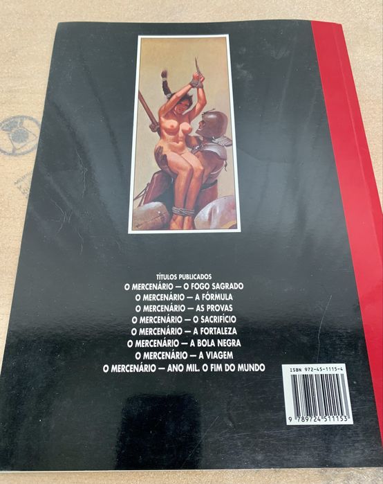 O Mercenário - A Bola Negra de Vicenter Segrelles