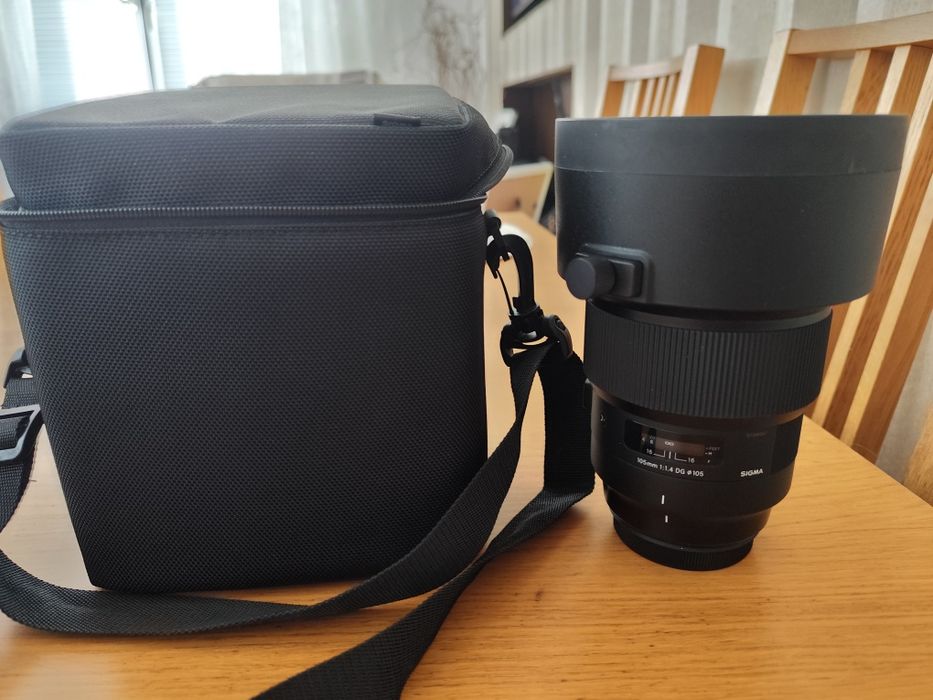Sigma 105mm art F1.4 EF