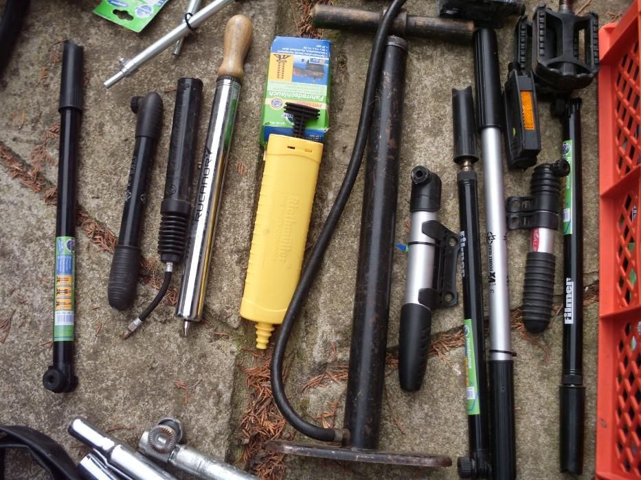 Rowerowe części , pompki