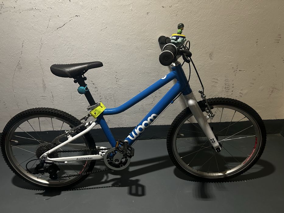 Woom 4 niebieski po przeglądzie sezonowym