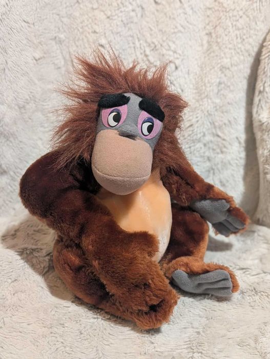 King Louie Disney Mattel 1993 pluszak vintage z Księgi Dżungli