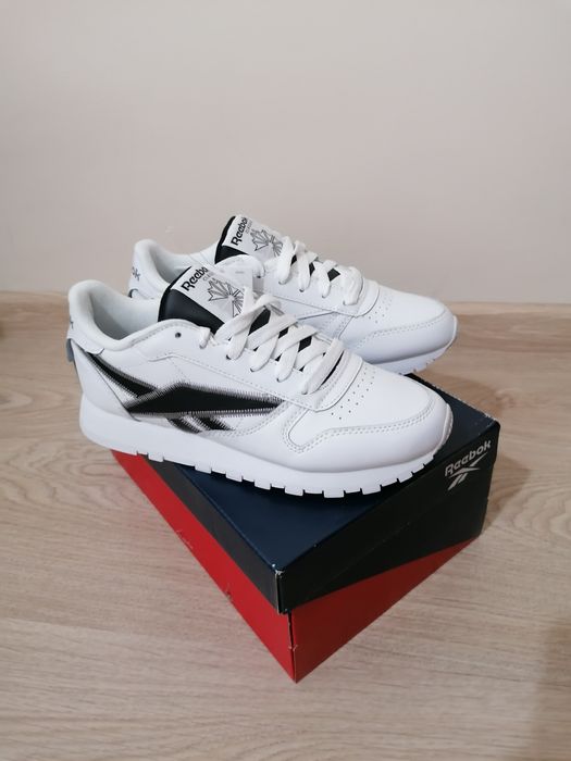 Buty Reebok Classic Leather 35 nowe białe