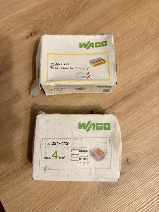 WAGO оригінал, 2 коробки.