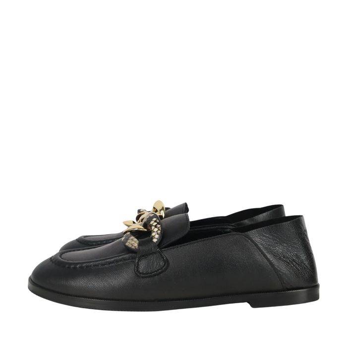 Buty damskie See by Chloé, rozmiar 36, czarne, NOWE, skórzane, półbuty, mokasyny SCH4235