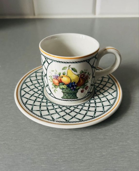 Filiżanka ze spodkiem Villeroy & Boch Basket