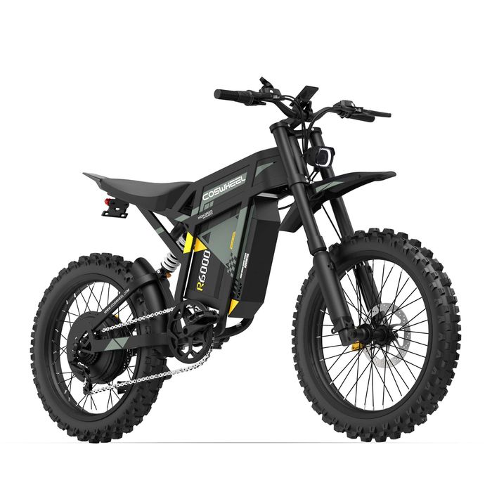 COSWHEEL R6000 NEW | Електроендуро 60V 7000W 30Ah - 88 км/год, 90 км ходу - Новий