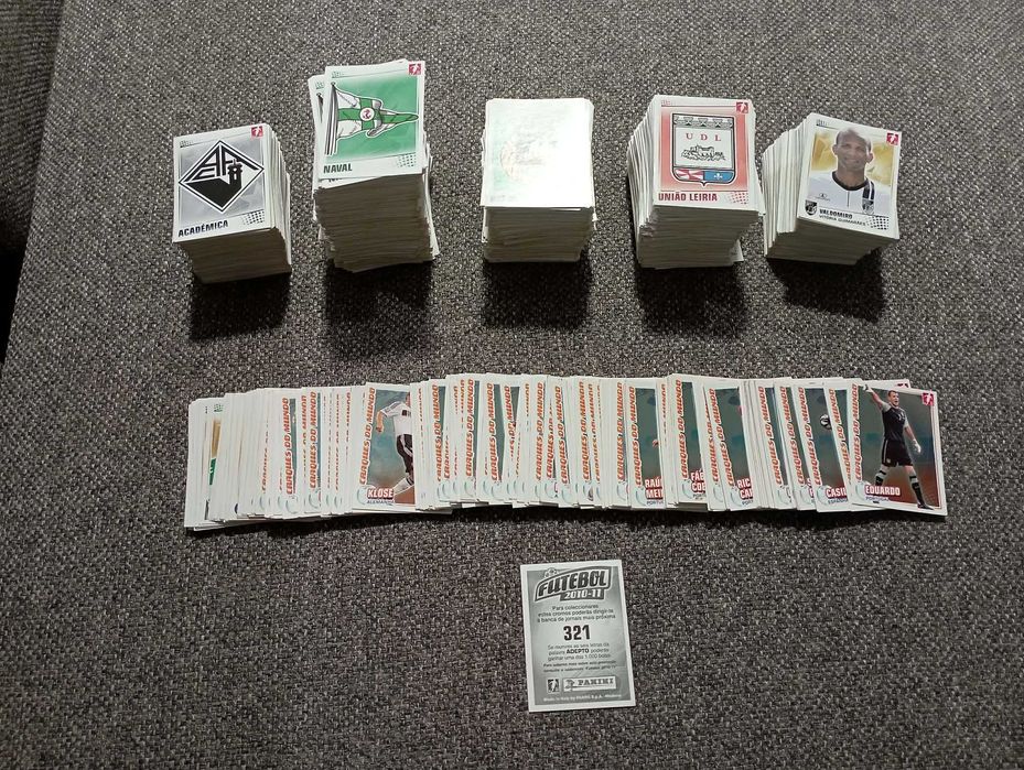 Cromos Caderneta Futebol 2010/11
