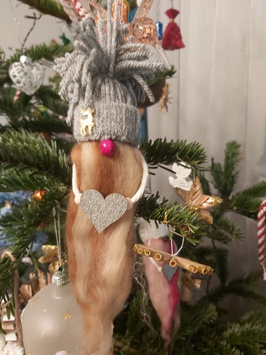 Ozdoby choinkowe, skrzaty, krasnale,  gnomy