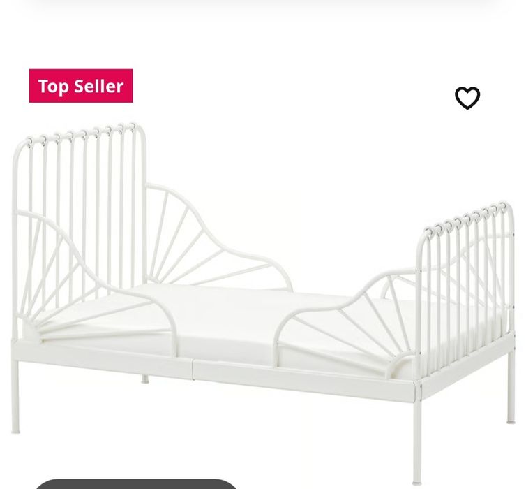 Łóżko metalowe Ikea