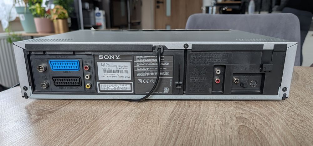 Sony SLV-D900E #Magnetowid VHS DVD #Combo #6HD #Hi-Fi Stereo #TriLogic # Pilot