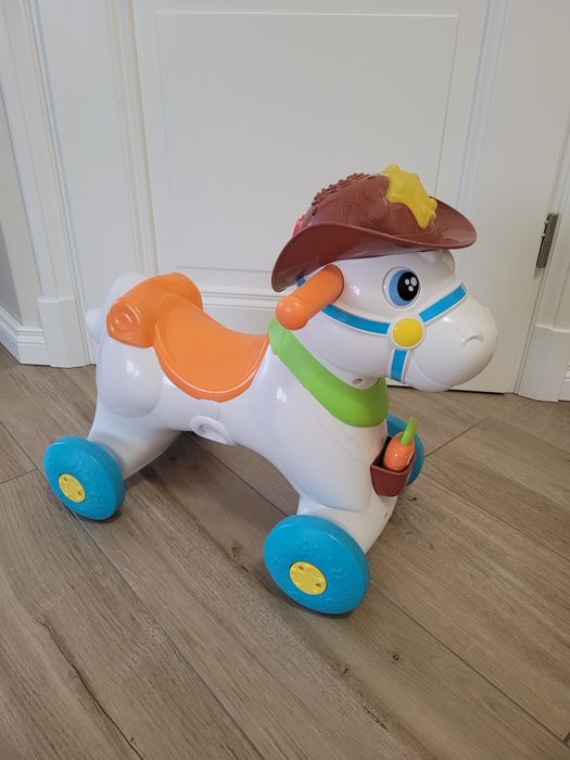 CHICCO intwraktywny konik bujany, jeździkI