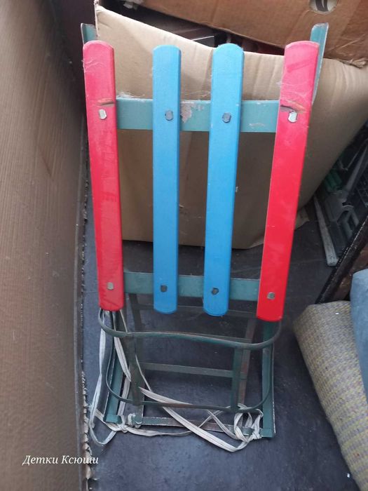 Дитячі санки, б/в, добрий стан.