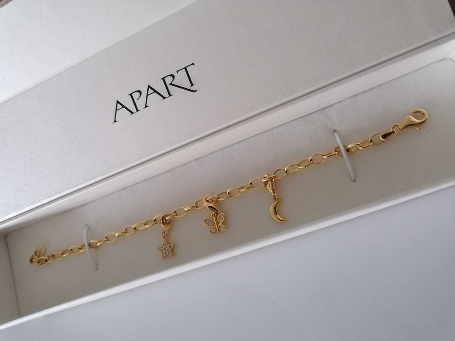 Bransoletka Apart pozłacana
