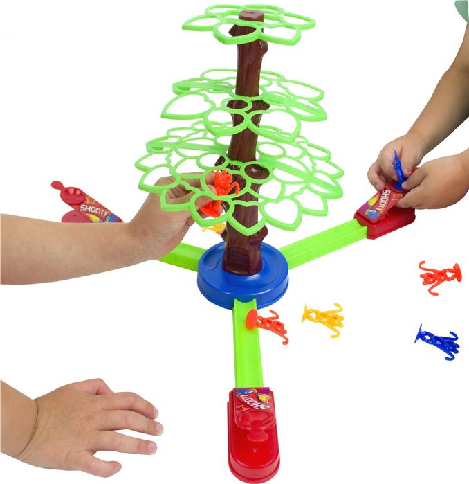 LT437 NOWA GRA SKACZĄCE ŻABKI zręcznościowa rodzinna 3+ spadające