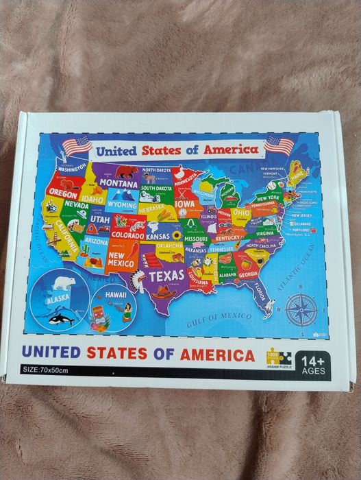 Puzzle 1000 szt jak nowe