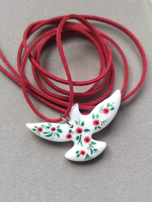 Підвіска чокер пташка, жіночі прикраси ручної роботи, аксесуари на шию