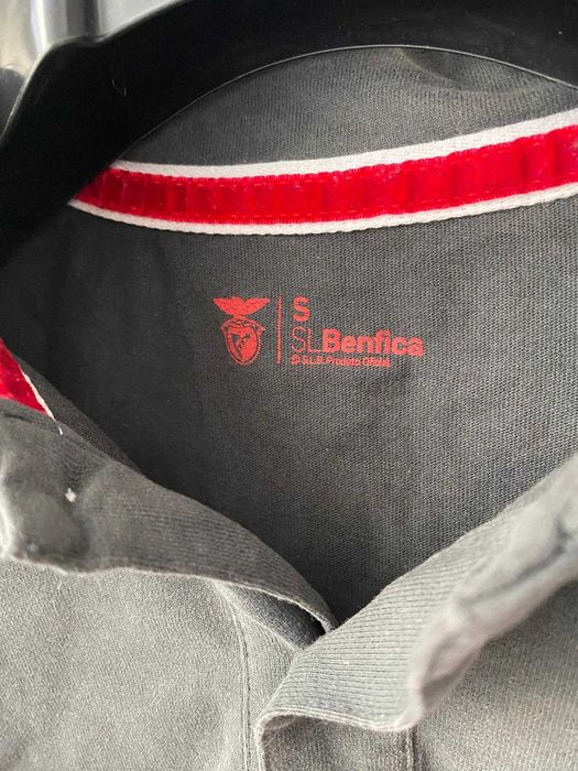 Polo cinzento Benfica