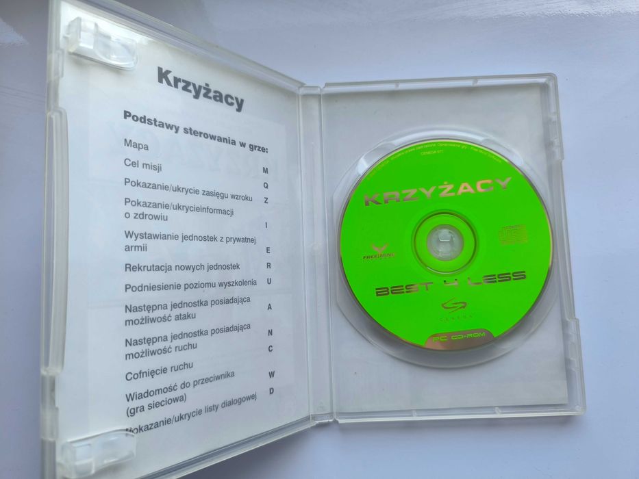 Krzyżacy, kto wygra pod Grunwaldem, vintage polska gra PC