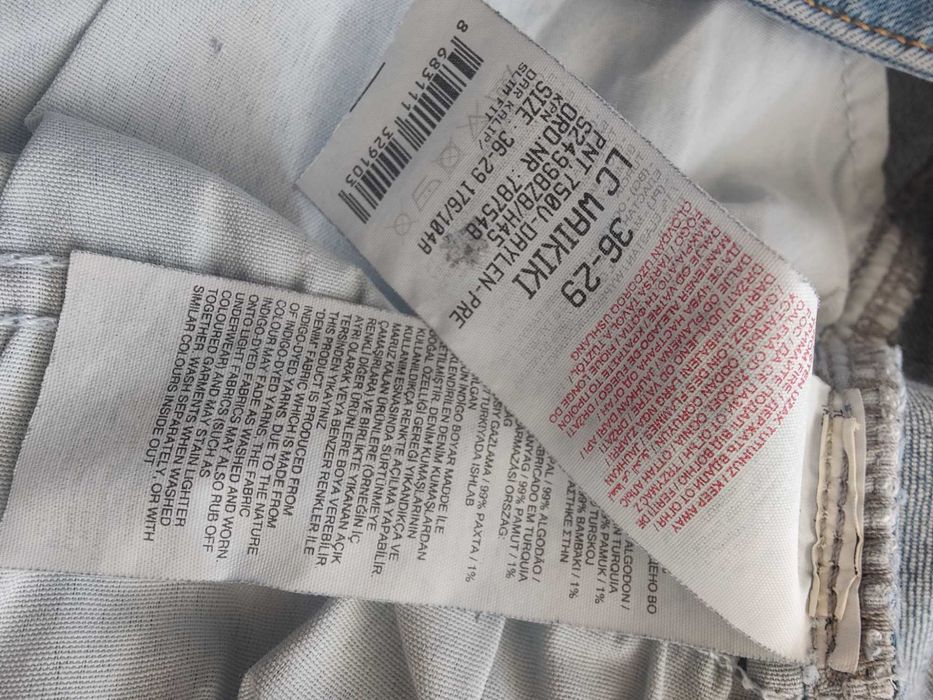 Джинсы LCW Premium jeans w36 stretch blue.