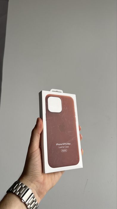 Skórzane Magsafe Etui do Iphone 14 Pro Max Umber