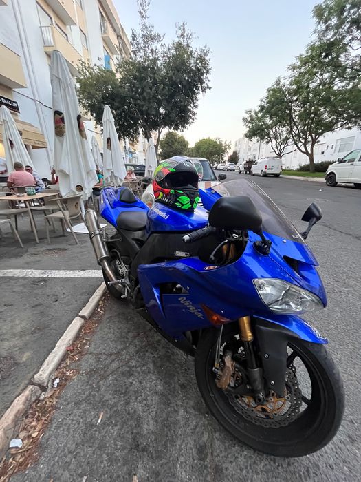 Kawazaki ZX-10R 2004 Azul