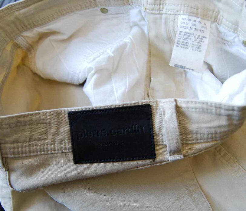 PIERRE CARDIN 98 W33 L34 PAS 80 spodnie męskie proste stretch