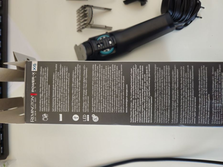 Maszynka do włosów Remington X6 HC6000 0.5-35 mm + gwarancja