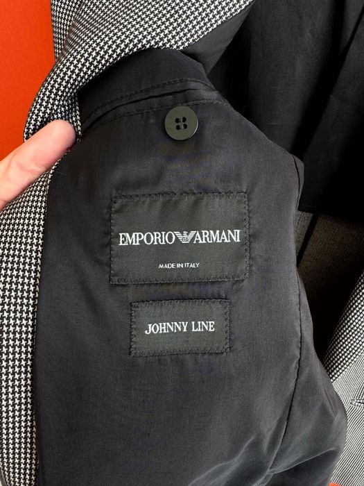 EMPORIO ARMANI оригінал чоловічий класичний піджак блейзер розмір M 48