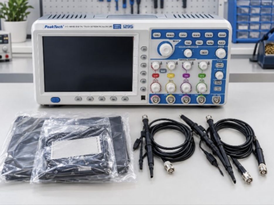 Осциллограф  PeakTech 1295 осцилограф 4 канала