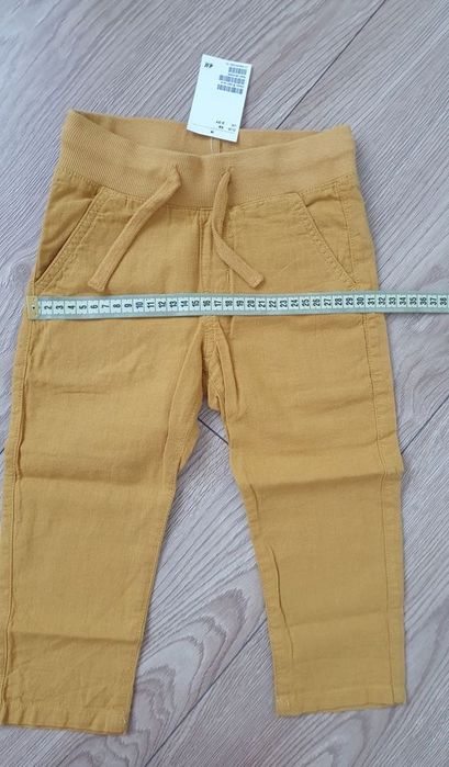 Лляні штани для хлопчика hm, розмір 98