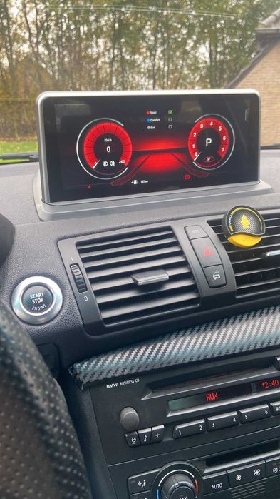 Radio Android 12 BMW E81 E82 E87 E88 wifi gps bluetooth