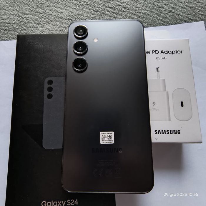 Samsung S24 256 gb jak nowy Onyx Black  Stan idealny