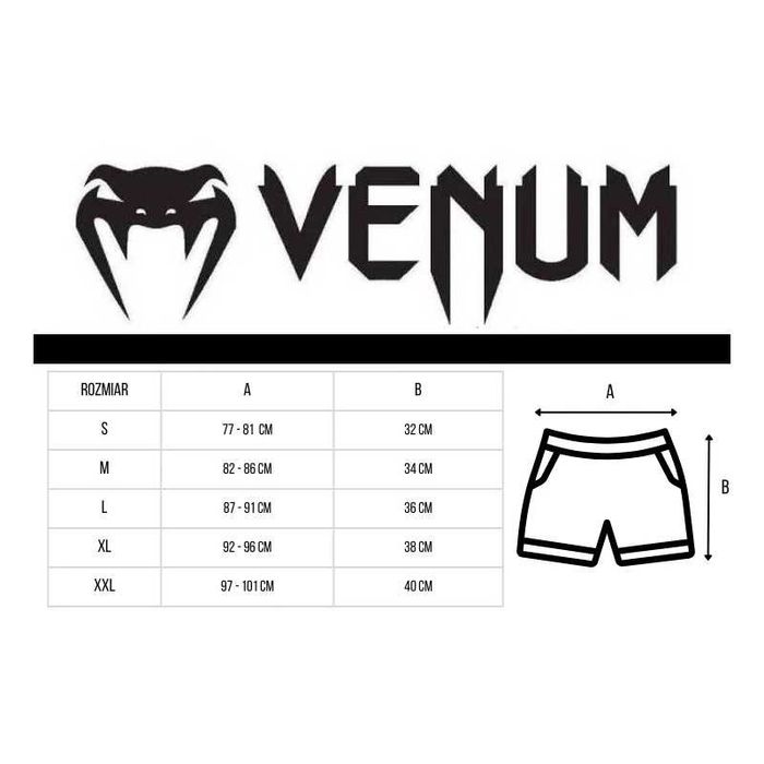 Venum Spodenki Muay Thai Classic Złote/Czarne