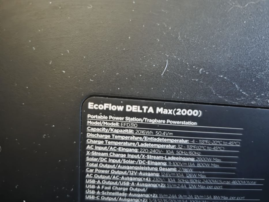 EcoFlow Delta MAX 2000, Екофлоу