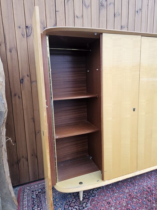 Szafa PRL Mid Century półokrągła 235 cm  #1427 Stylowy Węgrów