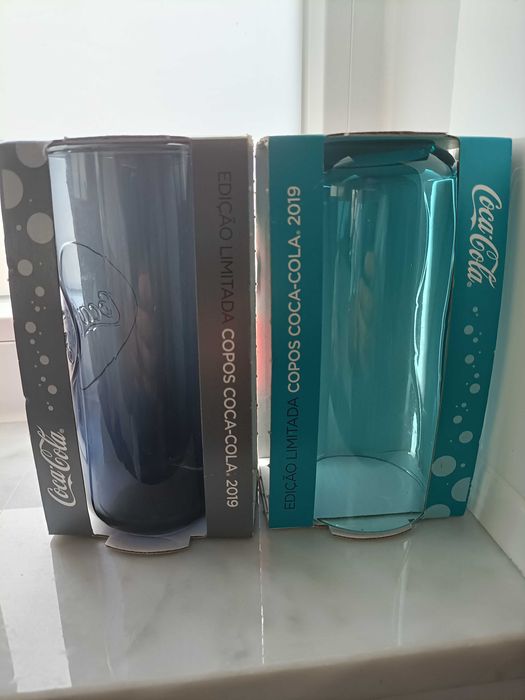 Copos da coca cola