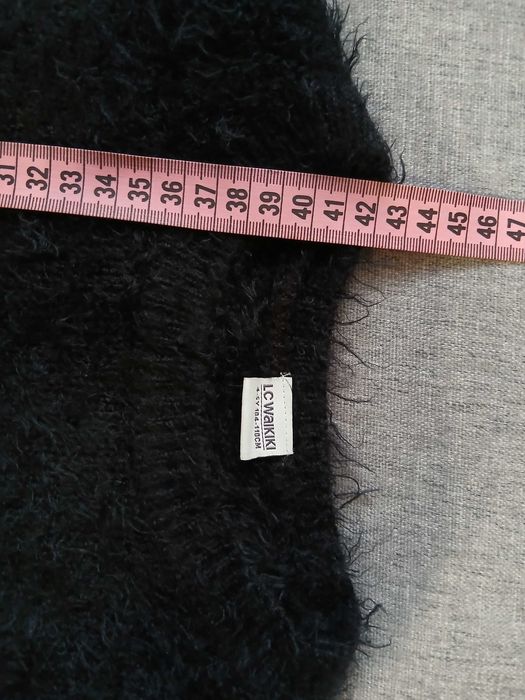 LC Waikiki. Дитячий  Новорічний чорний светр, джемпер