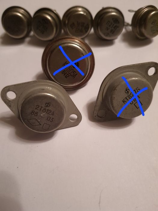 Транзисторы 2Т812А, П701А