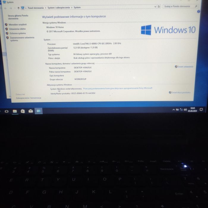 Laptop lenovo ideapad 110-15isk