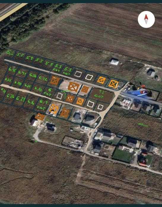 Земельна ділянка 6 соток з пропискою Мала Олександрівка  Вул. Заміська