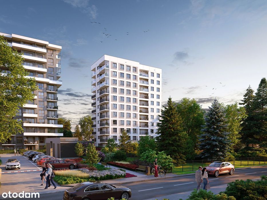2-pokojowe mieszkanie 43m2 + balkon Bez Prowizji