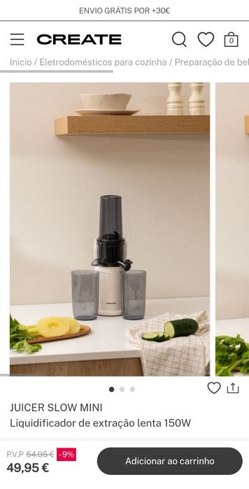 Liquidificadora Slow Juicer