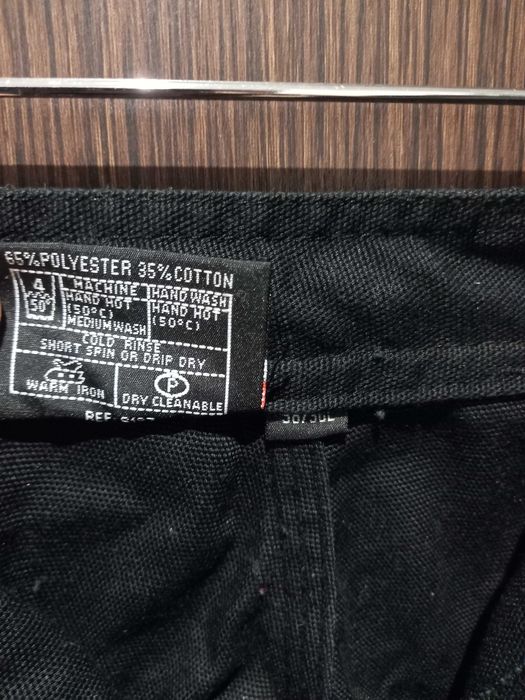 Spodnie robocze Tuff Stuff W38L30, czarne Cordura