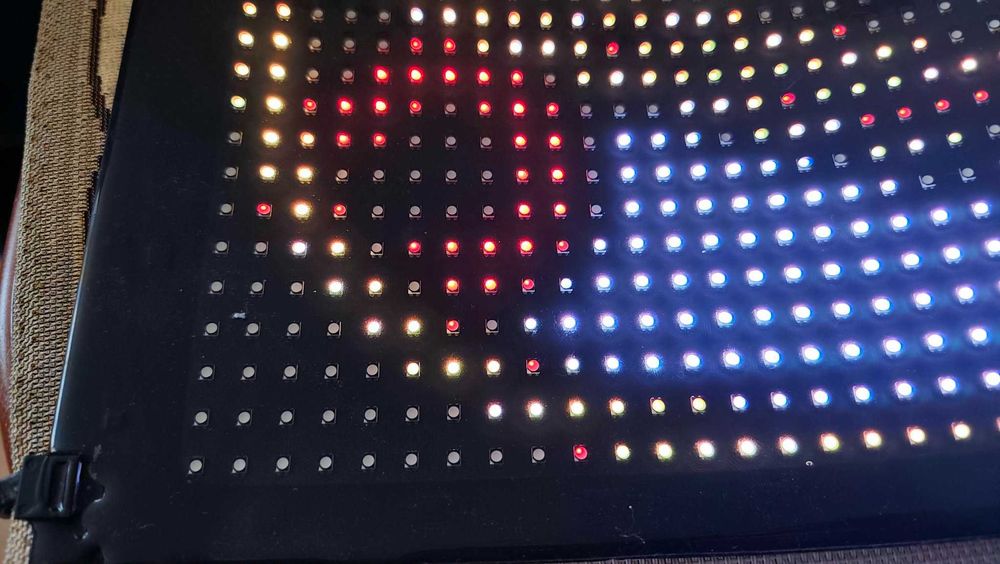 Elastyczny panel wyświetlacz LED Matrix  reklama 19x90 cm